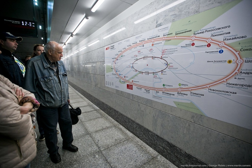 Se permitirá a los moscovitas en un círculo: la apertura del Anillo Central de Moscú