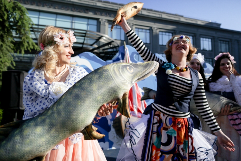 &quot;Semana del Pescado&quot; en Moscú: un paraíso para los amantes del marisco