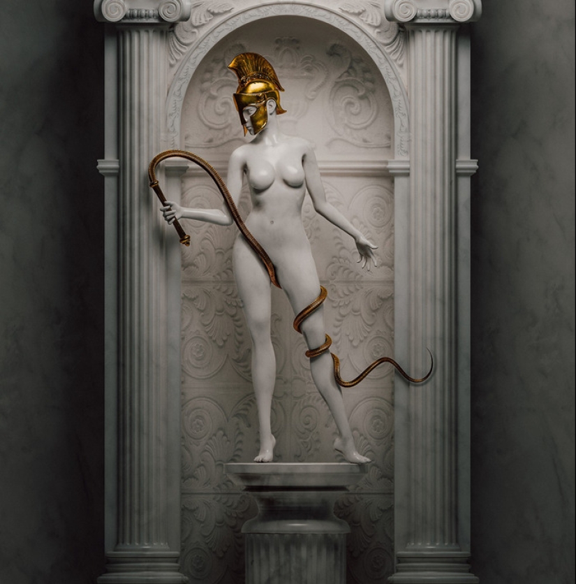 Sensual Artistry Meets Divine Beauty: My 3D Renditions Of Classical Goddesses