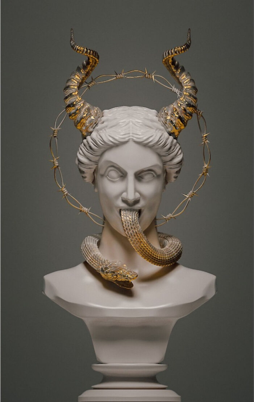 Sensual Artistry Meets Divine Beauty: My 3D Renditions Of Classical Goddesses