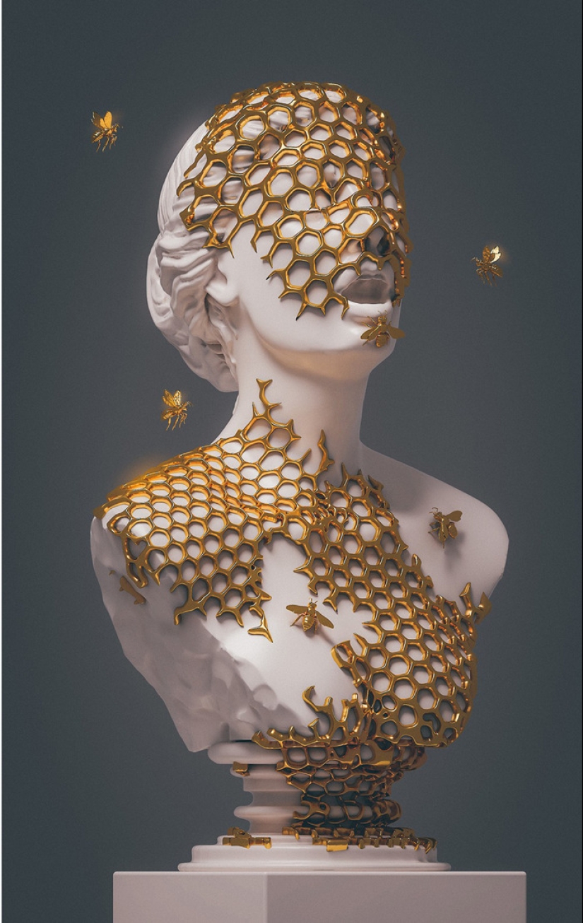 Sensual Artistry Meets Divine Beauty: My 3D Renditions Of Classical Goddesses