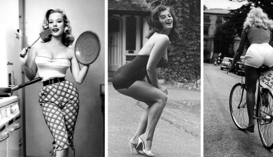 Sex symbols of the 50s, or what the standard of female beauty of that time looked like