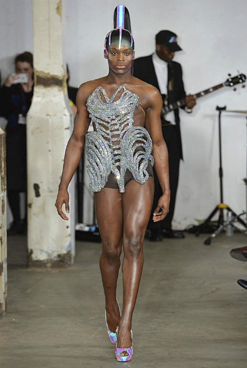 Shameful! How fashion designers mock men