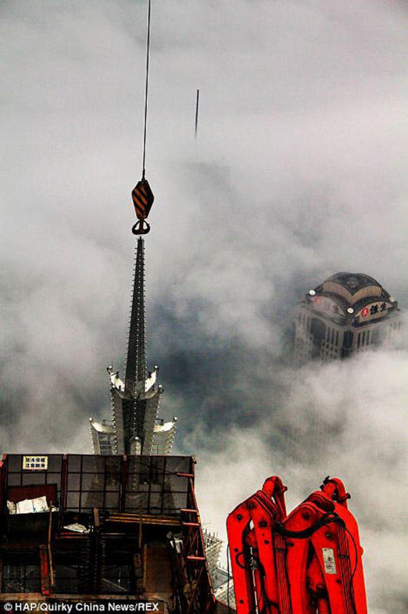 Shanghai a través de los ojos de un operador de grúa