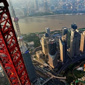 Shanghai through the eyes of a crane operator