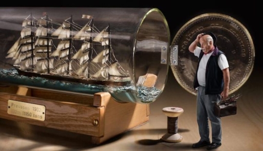 Ships in bottles: how the most inexplicable marine souvenirs are created