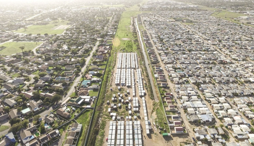Shocking inequality in South Africa in the lens of a drone