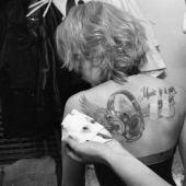 Shocking photos: On hooks