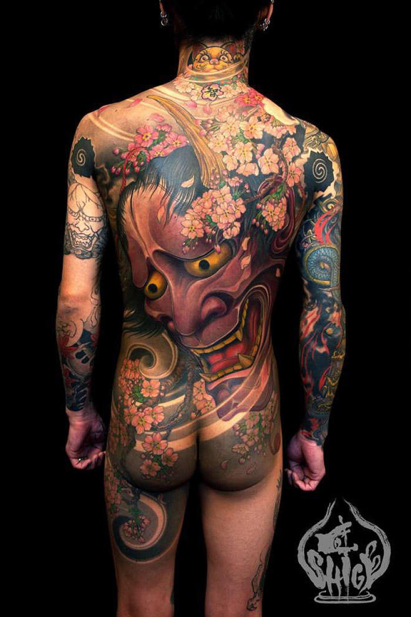 SIG — Japanese tattoo artist in the whole body