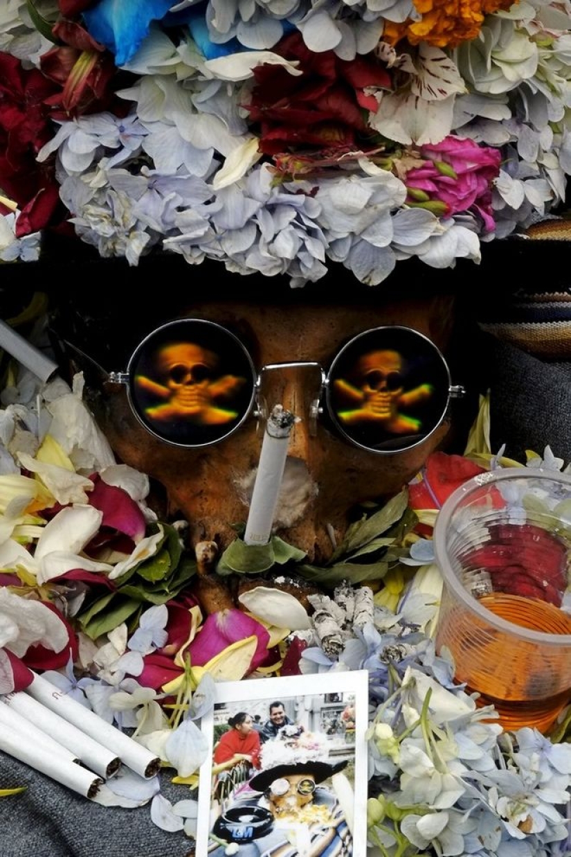 Skull Day, or Day of the Dead, in Bolivia