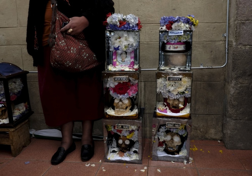 Skull Day, or Day of the Dead, in Bolivia