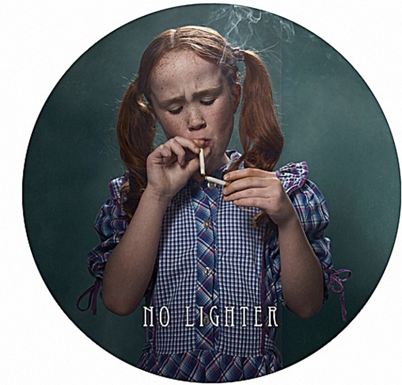 Smoking children