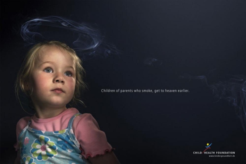 Smoking kills: Examples of the most shocking anti-smoking ads