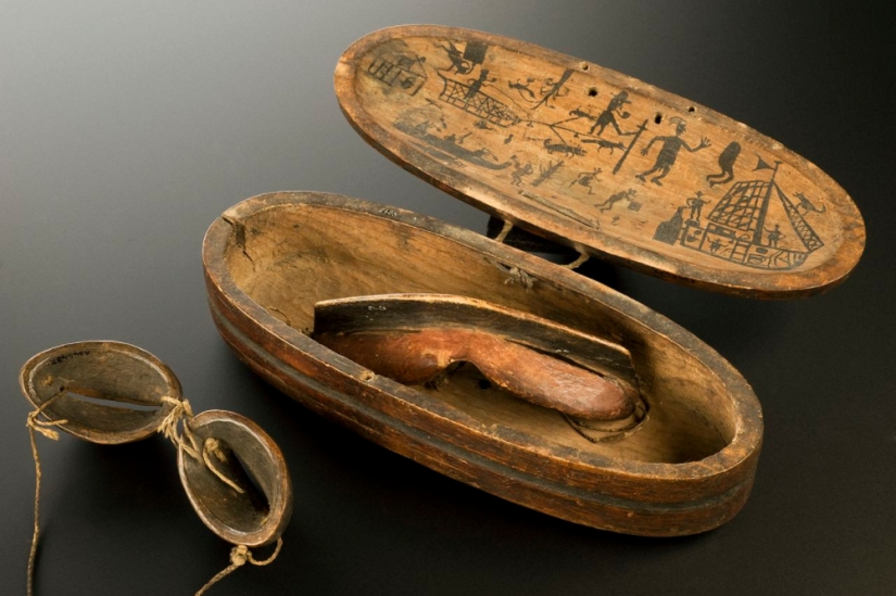 Snow glasses of the Northern peoples, known for several thousand years