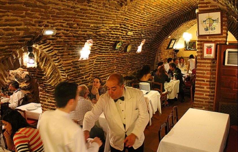 Sobrino de Botin is the oldest restaurant in Europe, which Hemingway loved and where Goya worked part—time in his youth
