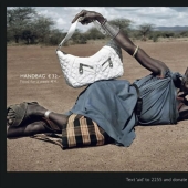 Social advertising about people in need: &quot;Little money - big difference&quot;
