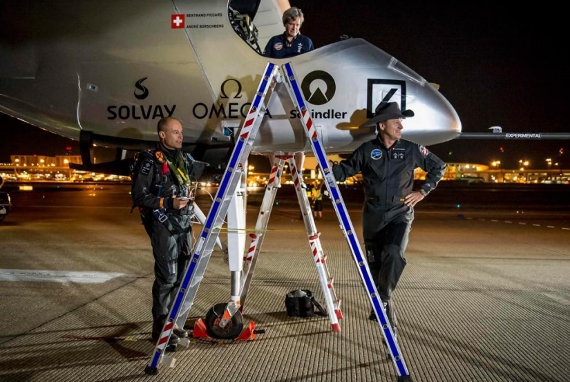 Solar Impulse completó su histórico vuelo sobre EE. UU.