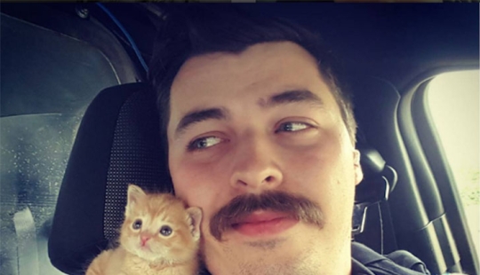 South Carolina Cop Rescues a Kitten and Takes Him on as a Partner