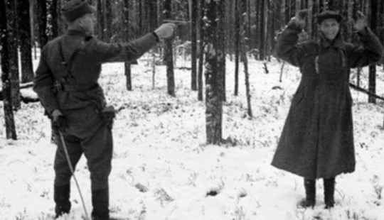 Soviet intelligence officer laughs before being shot — and other amazing photos of the Second World War
