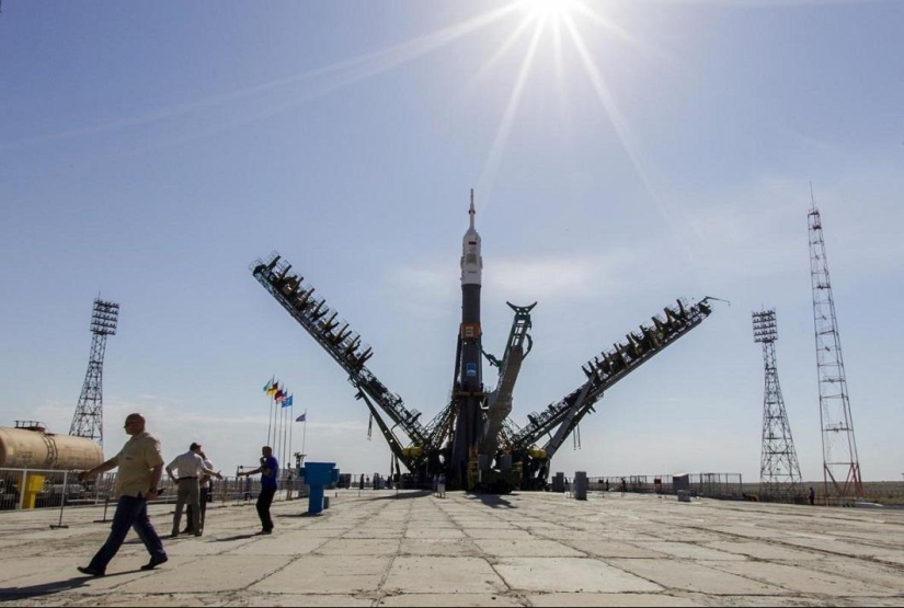 Soyuz lanzada desde Baikonur con una expedición a la ISS