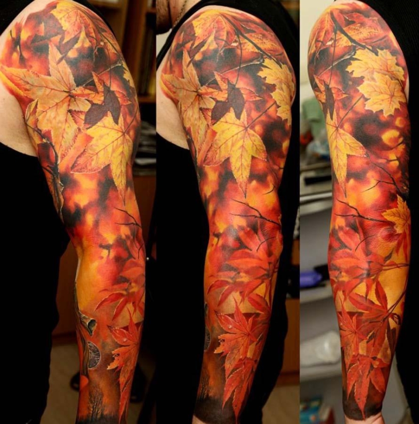 Súper tatuajes de Dmitry Samokhin