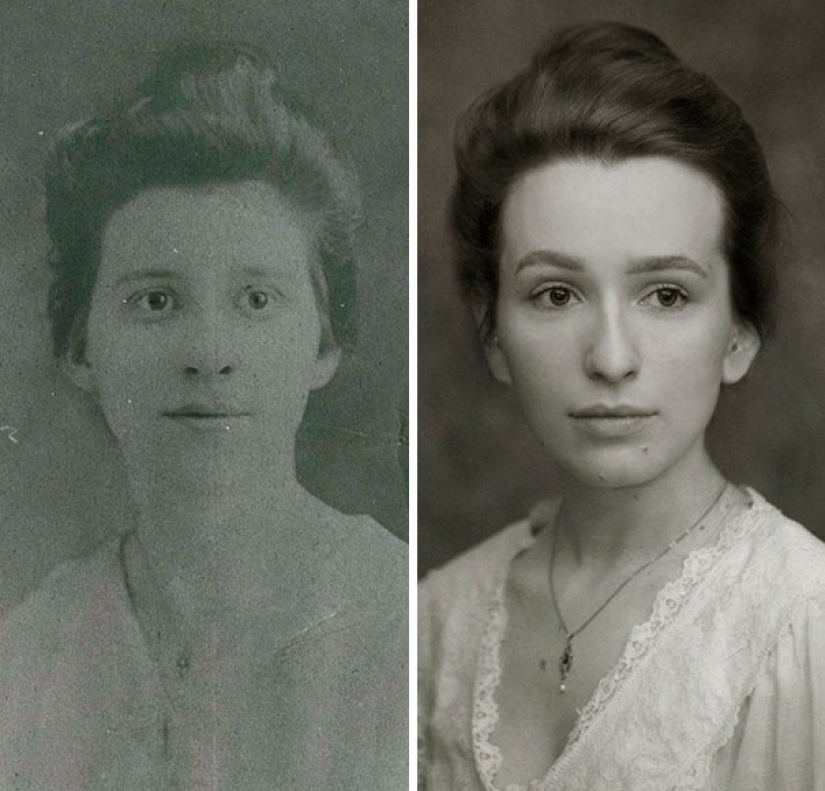 Start the time machine: 25 photos of grandparents who recreated their grandchildren