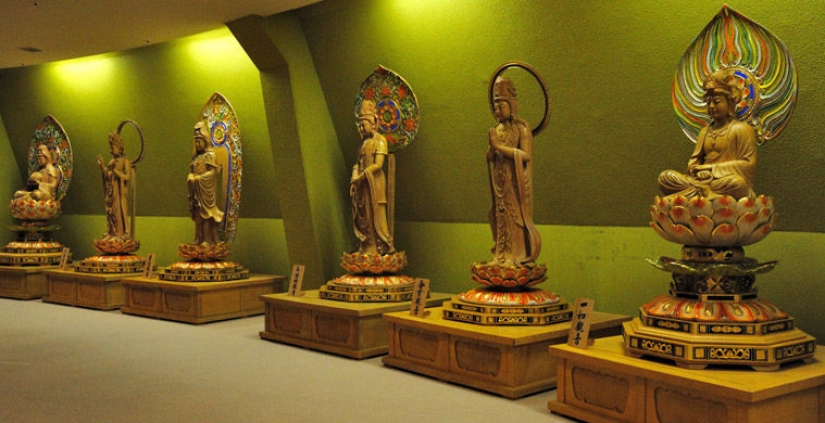 statues from inside