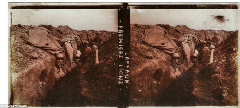 Stereoscopic images of the First World War, found in the attic