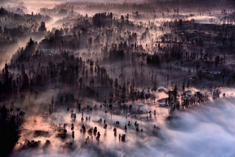 Stunning bird&#39;s eye view of Earth