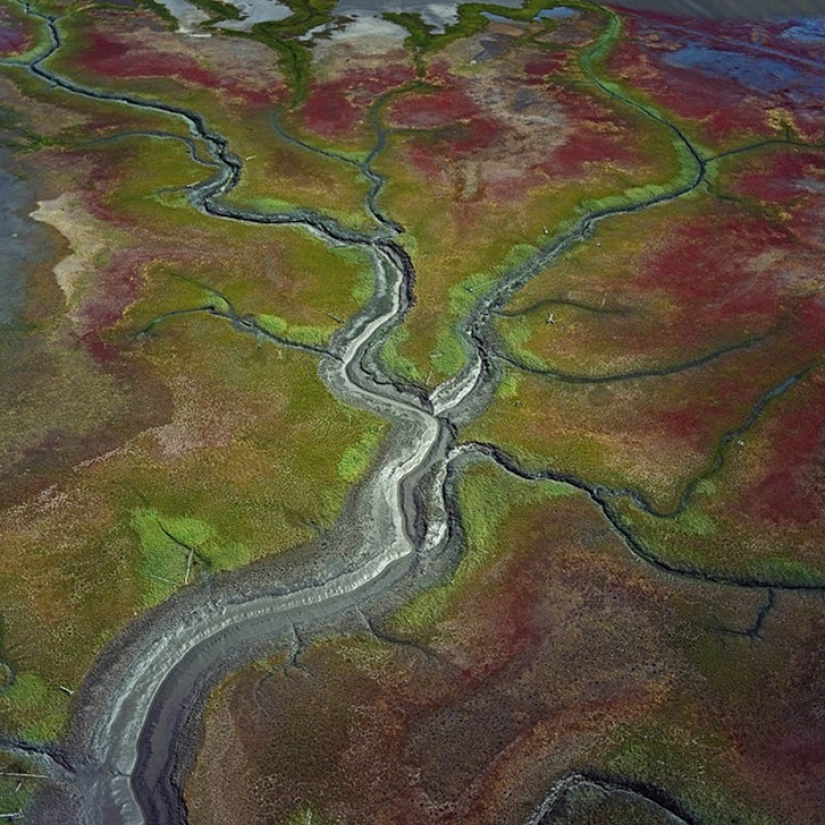 Stunning photos of the Earth&#39;s water bodies from the air