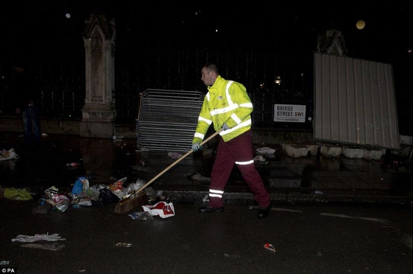 Su moral: cuán &quot;primitivos&quot; los británicos golpearon en la víspera de Año Nuevo