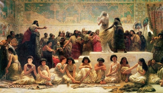Subasta de novias, o por qué en Babilonia incluso las chicas feas tenían una gran demanda