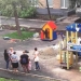 Summer of strict regime: a playground in the form of a police station appeared in Moscow