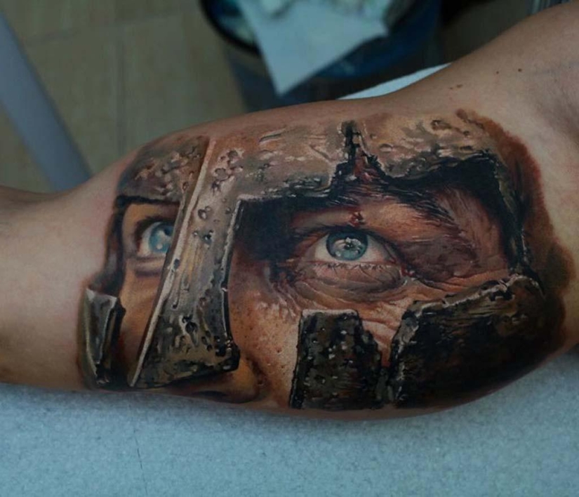 Super tattoos by Dmitry Samokhin