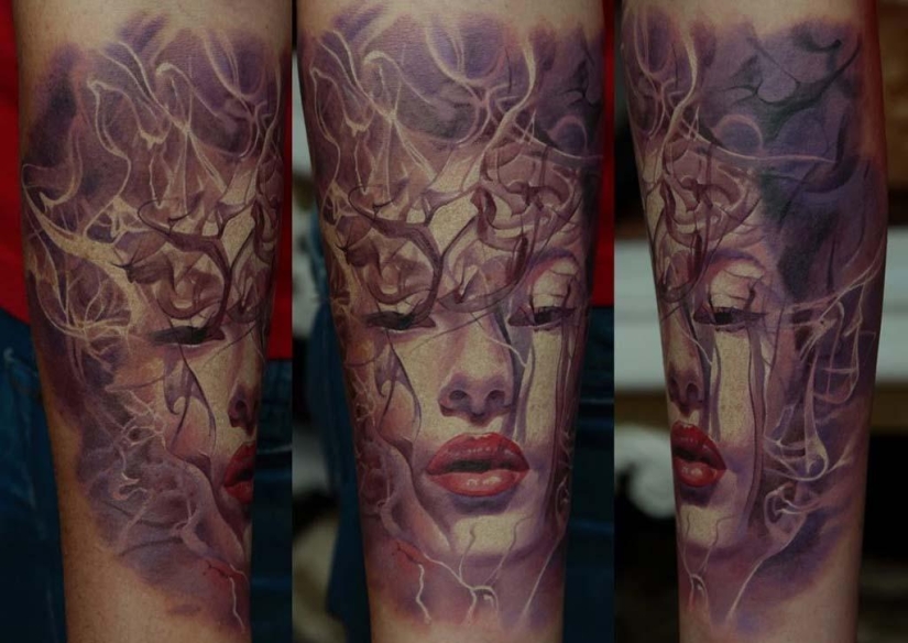 Super tattoos by Dmitry Samokhin
