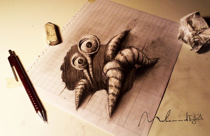 Superb self-taught 3D drawings by Ramon Bruin