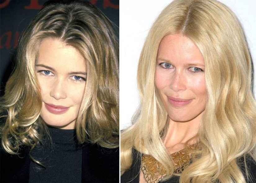 Supermodels then and now