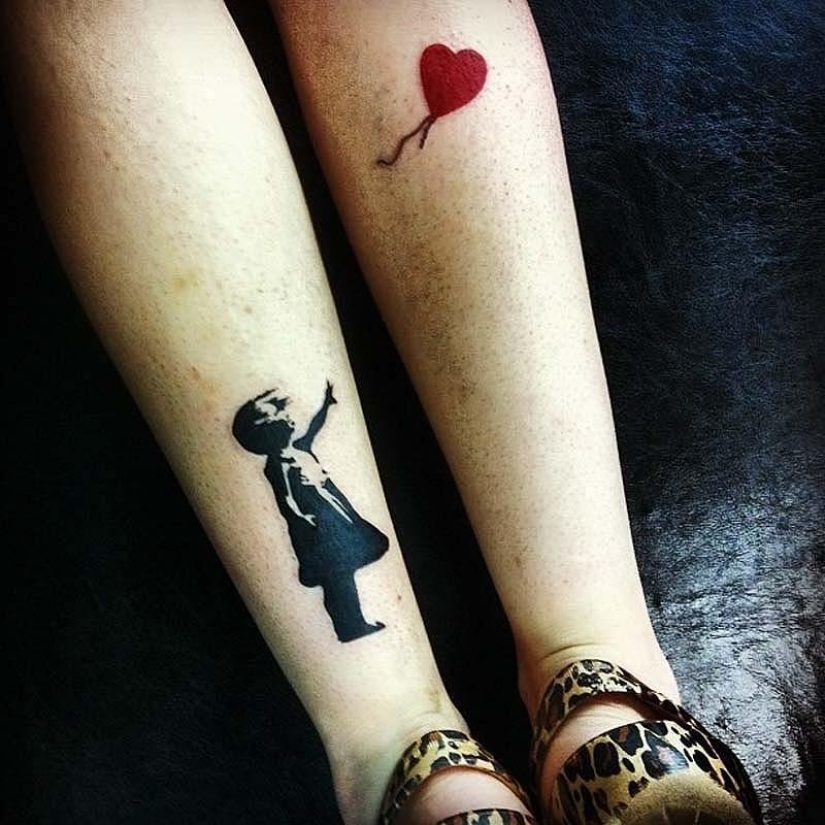 Tattoos inspired by works of art