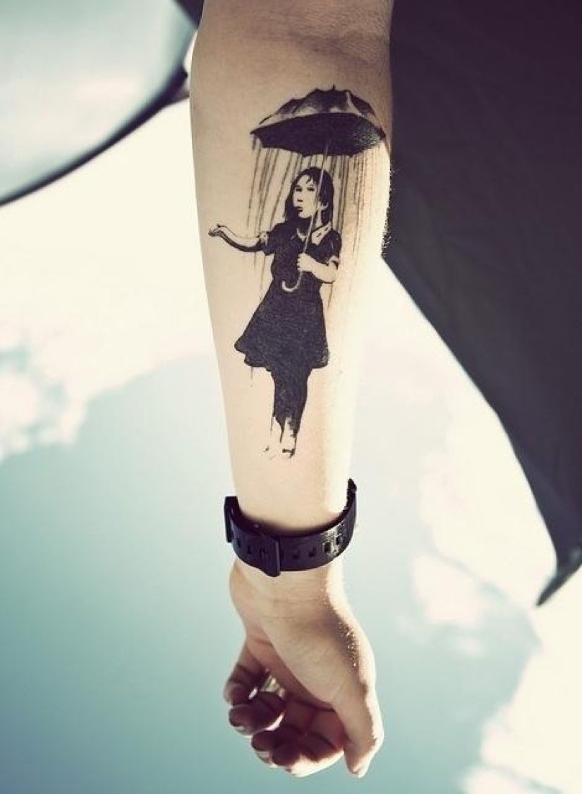 Tattoos inspired by works of art