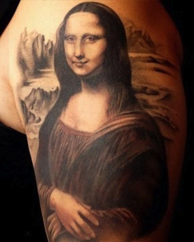 Tattoos inspired by works of art