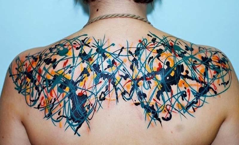 Tattoos inspired by works of art