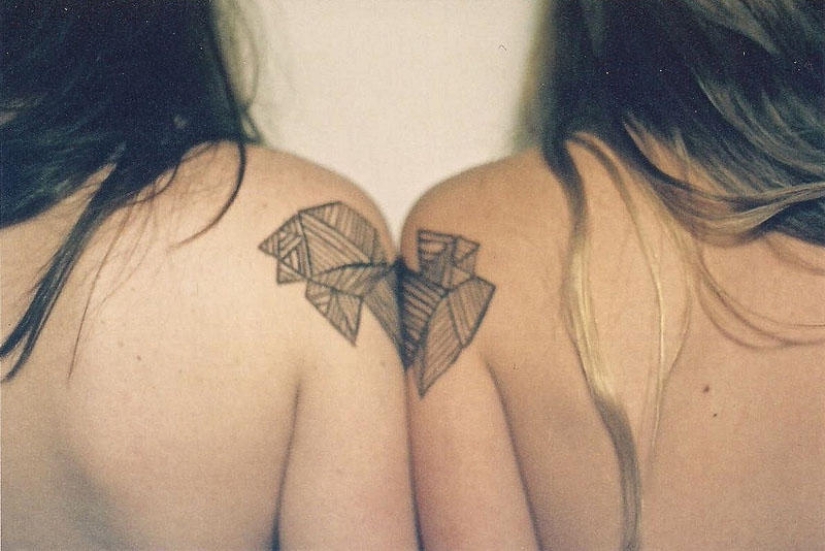 Tatuaje compartido para dos