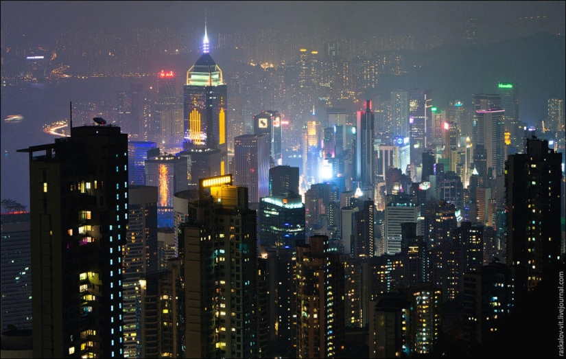 Techadores en Hong Kong