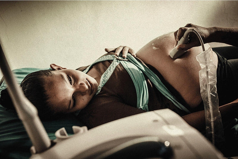 Teenage mothers of Honduras