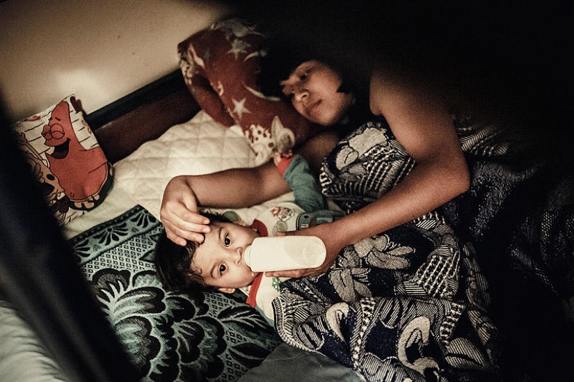 Teenage mothers of Honduras