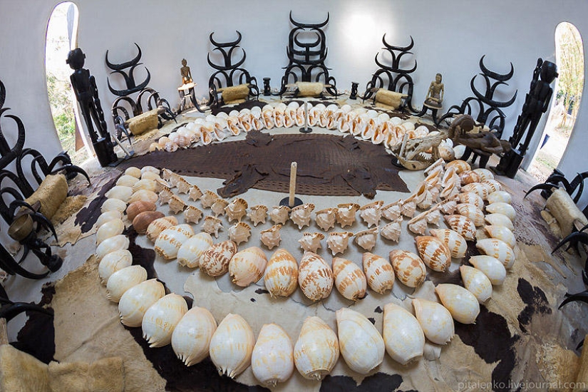 Temple of Death. The black house of Baan Si Dum. Northern Thailand