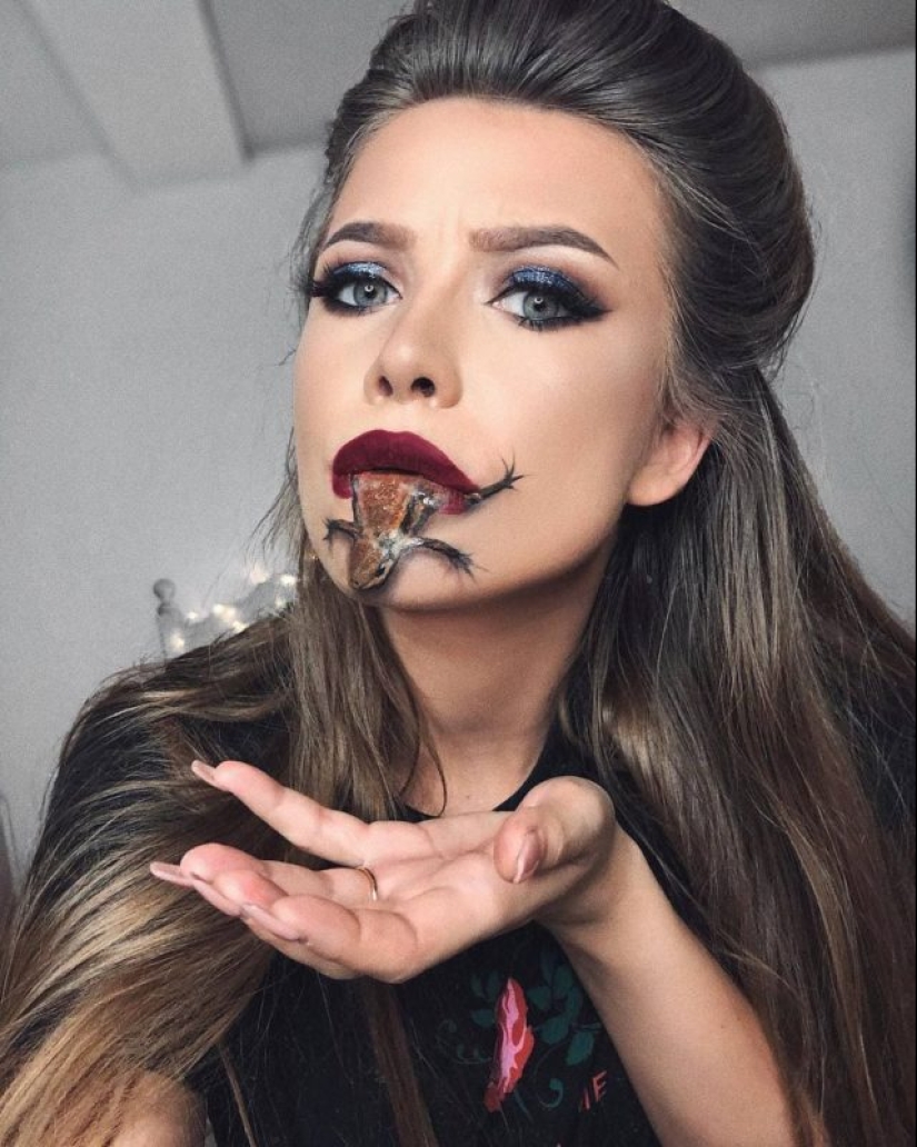 Terriblemente hermoso: make-up artist de Lituania crea increíbles imágenes con el maquillaje