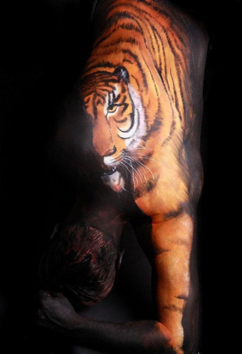 Terrifyingly beautiful and incredible body art