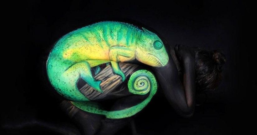 Terrifyingly beautiful and incredible body art