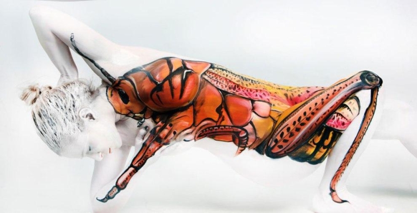 Terrifyingly beautiful and incredible body art